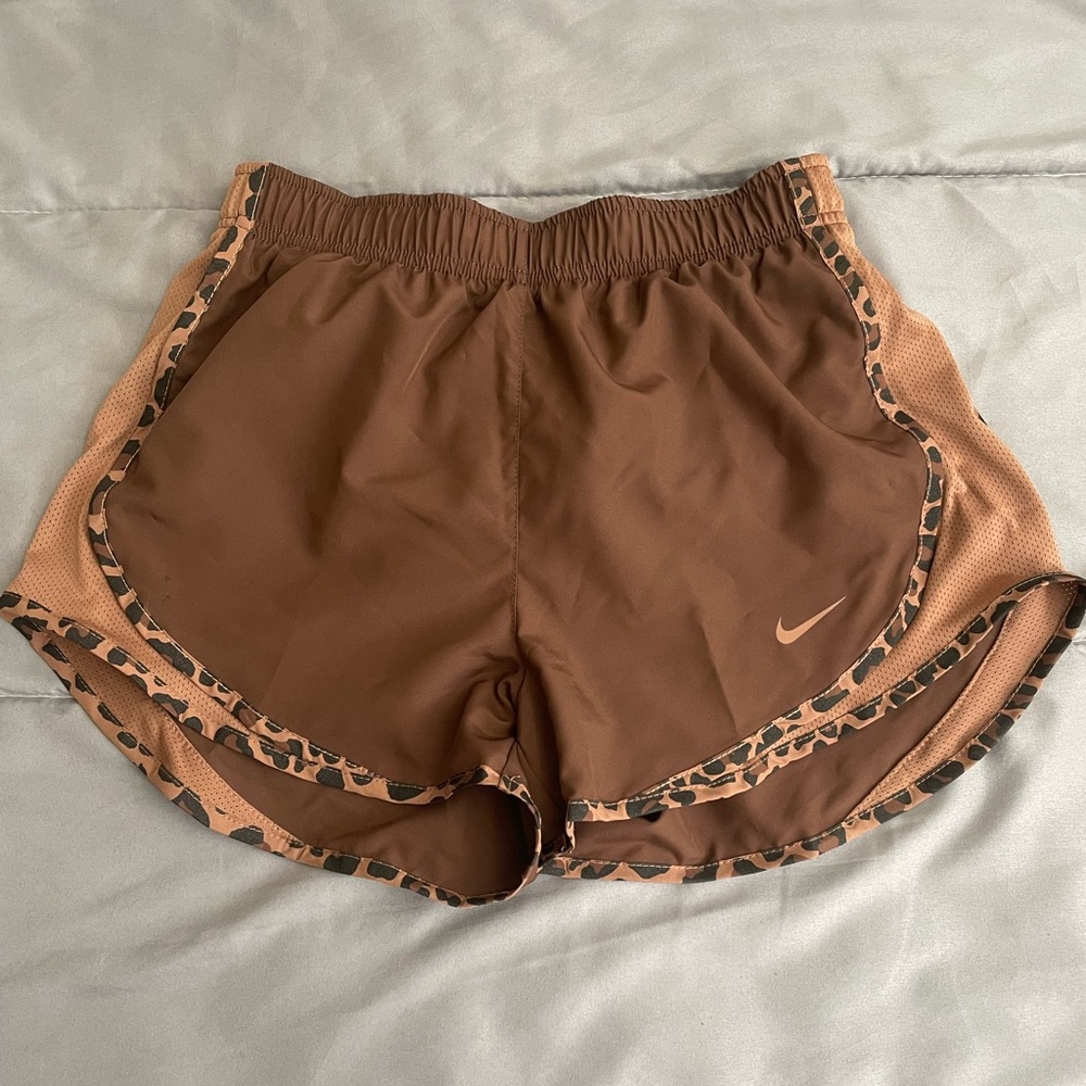 Nike, extra small brown athletic shorts